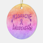 Migraine Awareness Ornament (Links)