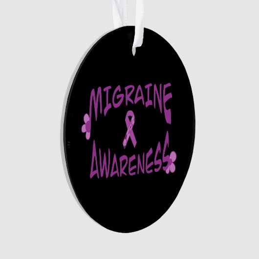 Migraine bewustzijn acryl Ornament (voorkant)