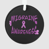 Migraine bewustzijn acryl Ornament (achterkant)