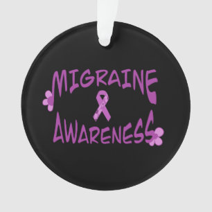Migraine bewustzijn acryl Ornament