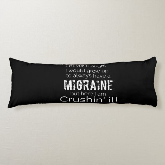Migraine Body Pillow Lichaamskussen (Voorkant)
