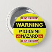 Migraine Hazard™ Button (Voorkant /achterkant)