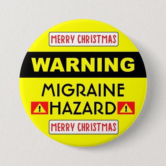 Migraine Hazard™ Button (Voorkant)