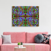 "Migraine - Het is meer dan alleen hoofdpijn" Canvas Afdruk (Insitu (Woonkamer))