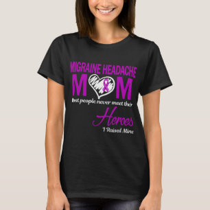 Migraine Hoofdpijn Moeder Ik Heb de Mijne Opgevoed T-shirt
