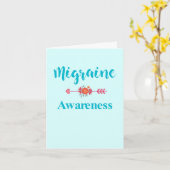 Migraine Hoofdpijn Pijn Bewustzijn Kaart (Gele Bloem)
