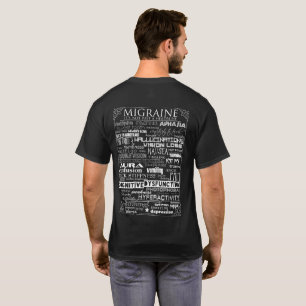 Migraine T-shirt donkere kleur