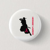 Migraine Warrior Ronde Button 3,2 Cm (Voorkant)