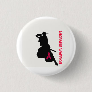 Migraine Warrior Ronde Button 3,2 Cm
