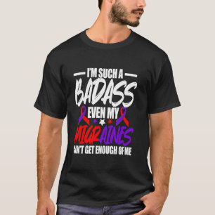 Migrainebewustzijn & Hoofdpijn Steun Migraine Oorl T-shirt
