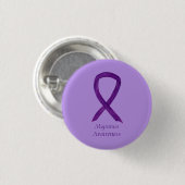 Migraines Awareness Ribbon Custom Pin Ronde Button 3,2 Cm (Voorkant /achterkant)