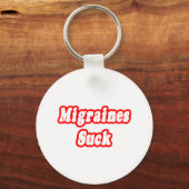 Migraines Suck Sleutelhanger (Voorkant)
