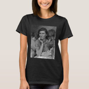 Migrant Moeder Nipomo Californië door Dorothea Lan T-shirt