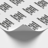 Migranten zijn geen criminelen maar de president w cadeaupapier (Hoek)