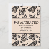 Migratie bewegende aankondiging (Voorkant)