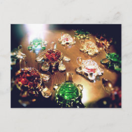 Migratie - Glazen schildpadden Briefkaart