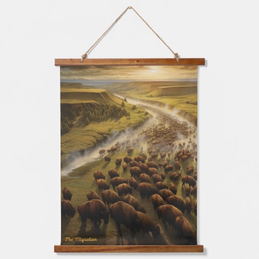 Migratie Hangend Wandkleed (Voorkant 2)