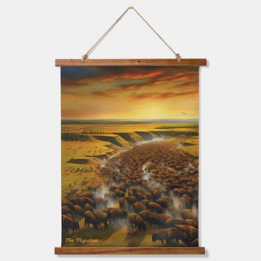 Migratie Hangend Wandkleed (Voorkant 3)