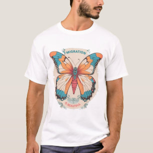 Migratie is een mooie monarch t-shirt