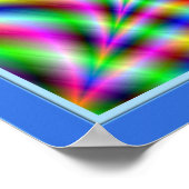 Migratie van kleuren poster (Hoek)