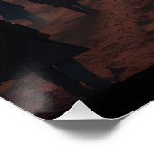 Migratie van schaduwen perfect poster (Hoek)