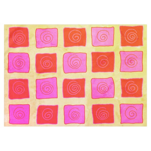 Migratietablet Tafelkleed (Voorkant (Horizontaal))