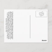 Migrerende Familie tijdens de Oogst van de Erwt -- Briefkaart (Achterkant)