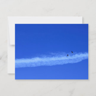 Migrerende paar ganzen briefkaart