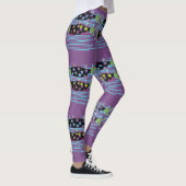 migrerende zalm Thunder_Cove paars Leggings (Rechts)