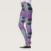 migrerende zalm Thunder_Cove paars Leggings (Links)