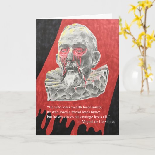 Miguel de Cervantes Kaart (Gele Bloem)