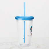 Miguel en de tango | Dino Ranch Acryl Drinkbeker (Rechts)