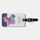 Miguel en de tango | Dino Ranch Bagagelabel (Voorkant horizontaal)