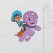 Miguel en de tango | Dino Ranch Briefkaart (Voorkant)