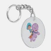 Miguel en de tango | Dino Ranch Sleutelhanger (Voorkant Links)