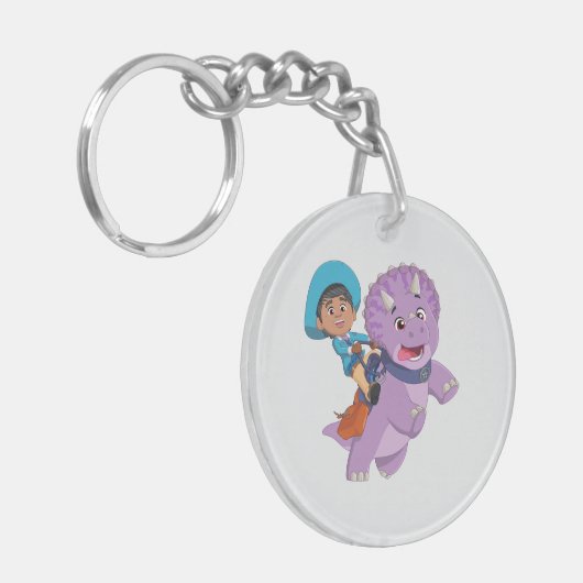 Miguel en de tango | Dino Ranch Sleutelhanger (Voorkant Links)