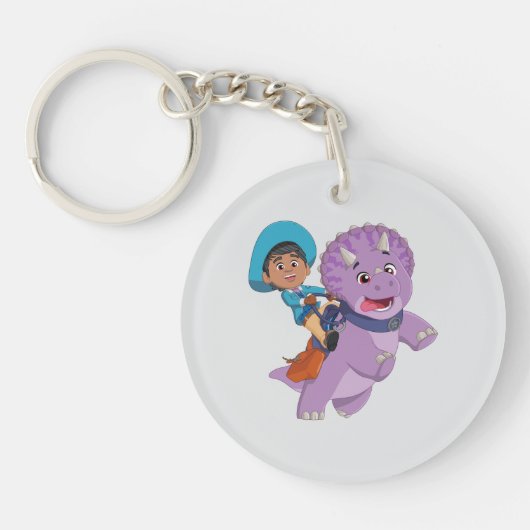 Miguel en de tango | Dino Ranch Sleutelhanger (Voorkant)