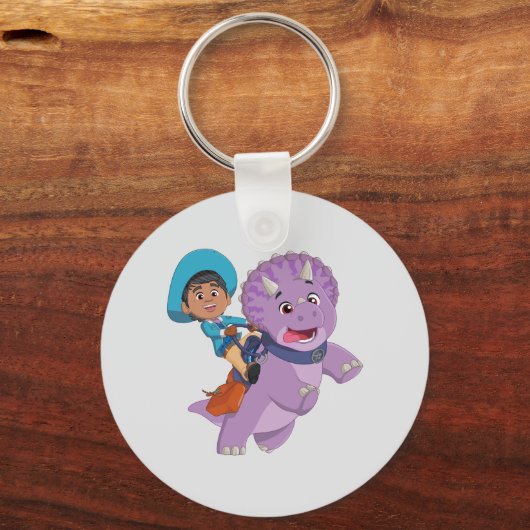 Miguel en de tango | Dino Ranch Sleutelhanger (Voorkant)