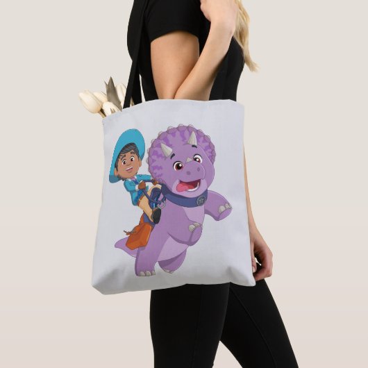 Miguel en de tango | Dino Ranch Tote Bag (Dichtbij)