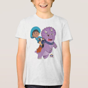 Miguel en de tango   Dino Ranch Tri-Blend Shirt