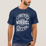 MIGUEL Limited Edition Funny Persoonlijke naam T-shirt<br><div class="desc">MIGUEL Limited Edition Funny Personalized Name . Bekijk onze verjaardag voor de selectie van shirten voor de allerbeste in unieke of aangepaste handgemaakte stukken van onze winkels.</div>