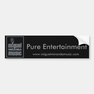 Miguel Music Bumpersticker