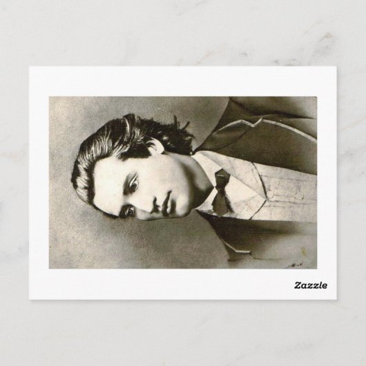 Mihai Eminescu, de grootste Roemeense dichter Briefkaart (Achterkant)