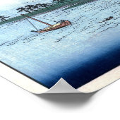 Miho Matsubara Uitzicht van Fuji Hiroshige Fine Ar Poster (Hoek)