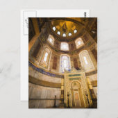 Mihrab in de Hagia Sophia Briefkaart (Voorkant / Achterkant)