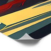 Miid Century Cocktail Party Couples - Captivated Poster (Hoek)