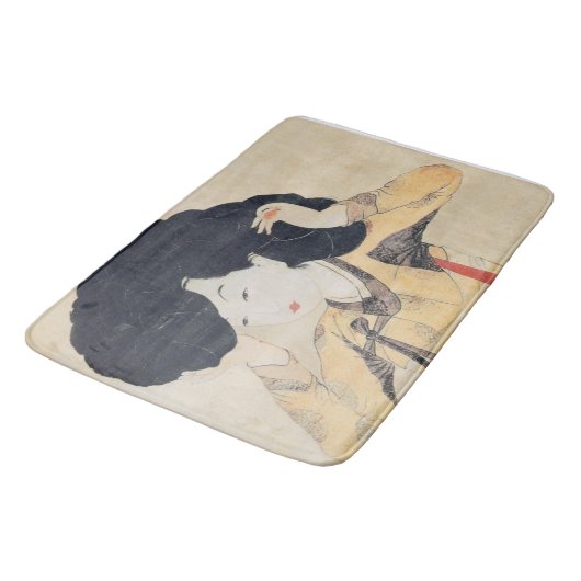 Miindo Portret van een 미 van 도 Koreaans kunstwerk Badmat (Gekanteld)