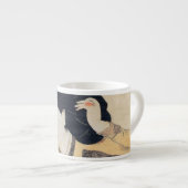 Miindo Portret van een 미 van 도 Koreaans kunstwerk Espresso Kop (Voorkant rechts)