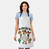 Mij gans-Ta Funny Mexicaans Spaans Gans  Schort (Gedragen)