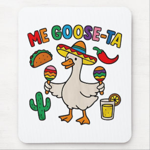 Mij gans-Ta grappige Mexicaanse Spaanse gans Muismat